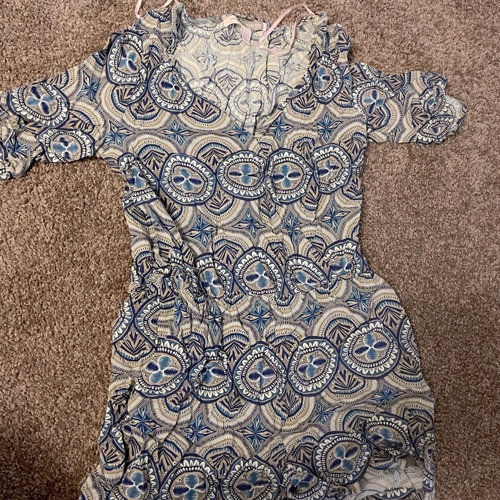 Forever 21 boho patterned romper